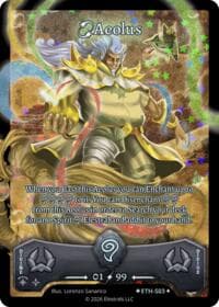 Aeolus (Serialized) - Shattered Stars - Ethereal - Elestrals card