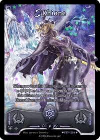 Khione (Serialized) - Shattered Stars - Ethereal - Elestrals card