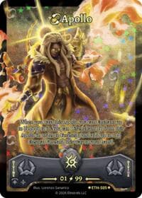 Apollo (Serialized) - Shattered Stars - Ethereal - Elestrals card