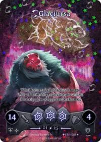 Glaciursa (Serialized) - Shattered Stars - Ethereal - Elestrals card