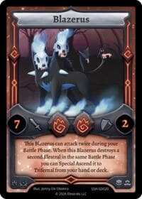 Blazerus - Divine Champions: Snowshade Starter Decks - Elestrals card