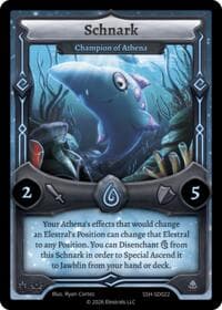Schnark - Champion of Athena - Divine Champions: Snowshade Starter Decks - Elestrals card