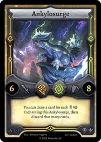Ankylosurge - Divine Champions: Snowshade Starter Decks - Elestrals card