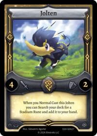Jolten - Divine Champions: Snowshade Starter Decks - Elestrals card