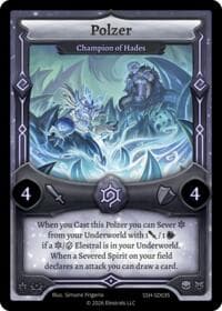 Polzer - Champion of Hades - Divine Champions: Snowshade Starter Decks - Elestrals card