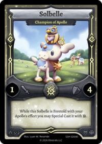 Solbelle - Champion of Apollo - Divine Champions: Snowshade Starter Decks - Elestrals card