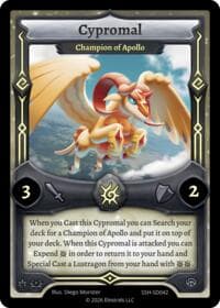Cypromal - Champion of Apollo - Divine Champions: Snowshade Starter Decks - Elestrals card