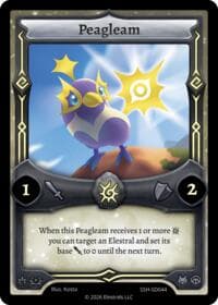 Peagleam - Divine Champions: Snowshade Starter Decks - Elestrals card