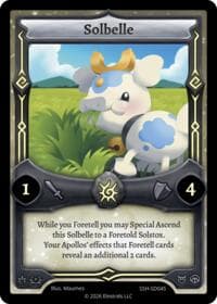Solbelle - Divine Champions: Snowshade Starter Decks - Elestrals card