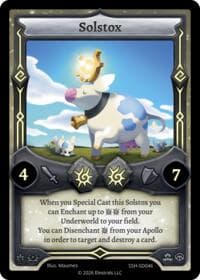 Solstox - Divine Champions: Snowshade Starter Decks - Elestrals card