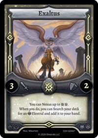 Exaltus - Divine Champions: Snowshade Starter Decks - Elestrals card