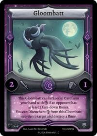 Gloombatt - Divine Champions: Snowshade Starter Decks - Elestrals card