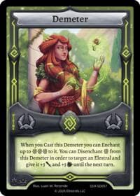 Demeter - Divine Champions: Snowshade Starter Decks - Elestrals card