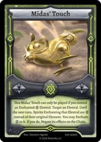 Midas' Touch - Divine Champions: Snowshade Starter Decks - Elestrals card