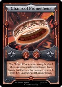 Chains of Prometheus - Divine Champions: Snowshade Starter Decks - Elestrals card