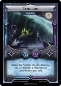 Tsunami - High Tide - Divine Champions: Snowshade Starter Decks - Elestrals card