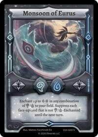 Monsoon of Eurus - Divine Champions: Snowshade Starter Decks - Elestrals card