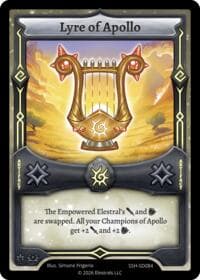 Lyre of Apollo - Divine Champions: Snowshade Starter Decks - Elestrals card
