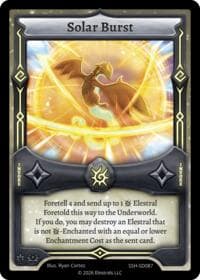 Solar Burst - Divine Champions: Snowshade Starter Decks - Elestrals card