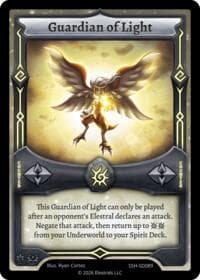 Guardian of Light - Divine Champions: Snowshade Starter Decks - Elestrals card