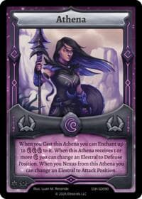Athena - Divine Champions: Snowshade Starter Decks - Elestrals card