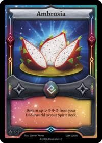 Ambrosia - Divine Champions: Snowshade Starter Decks - Elestrals card