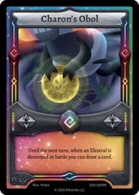 Charon's Obol - Divine Champions: Snowshade Starter Decks - Elestrals card
