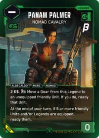 Panam Palmer - Nomad Cavalry - Pre-Release Beta - Cyberpunk TCG card