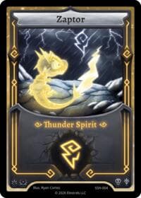 Zaptor - Divine Champions: Snowshade - Elestrals card