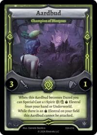Aardbud - Champion of Dionysus - Divine Champions: Snowshade - Elestrals card