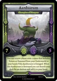 Aardvarum - Champion of Dionysus - Divine Champions: Snowshade - Elestrals card