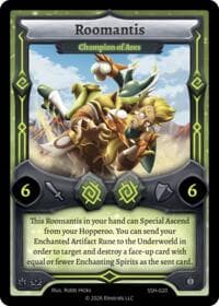 Roomantis - Champion of Ares - Divine Champions: Snowshade - Elestrals card