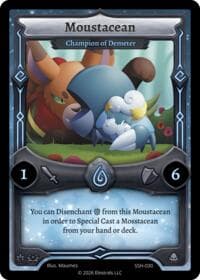 Moustacean - Champion of Demeter - Divine Champions: Snowshade - Elestrals card