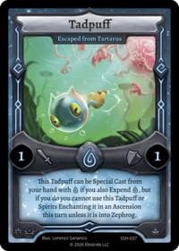 Tadpuff - Escaped from Tartarus - Divine Champions: Snowshade - Elestrals card