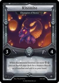 Kitemite - Champion of Hestia - Divine Champions: Snowshade - Elestrals card