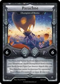 Parachne - Champion of Hestia - Divine Champions: Snowshade - Elestrals card