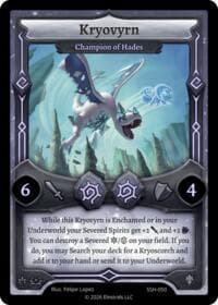 Kryovyrn - Champion of Hades - Divine Champions: Snowshade - Elestrals card