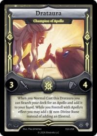 Drataura - Champion of Apollo - Divine Champions: Snowshade - Elestrals card