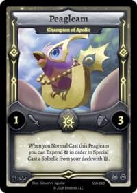 Peagleam - Champion of Apollo - Divine Champions: Snowshade - Elestrals card