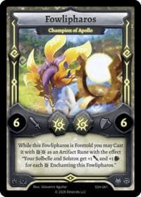 Fowlipharos - Champion of Apollo - Divine Champions: Snowshade - Elestrals card