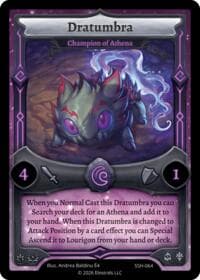 Dratumbra - Champion of Athena - Divine Champions: Snowshade - Elestrals card