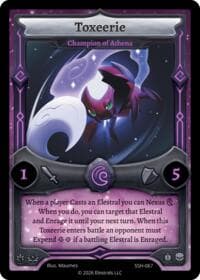 Toxeerie - Champion of Athena - Divine Champions: Snowshade - Elestrals card