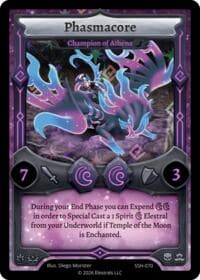Phasmacore - Champion of Athena - Divine Champions: Snowshade - Elestrals card