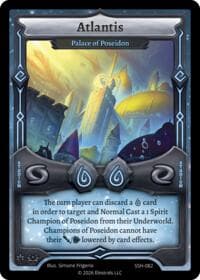 Atlantis - Palace of Poseidon - Divine Champions: Snowshade - Elestrals card