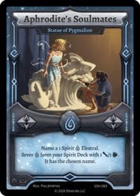 Aphrodite's Soulmates - Statue of Pygmalion - Divine Champions: Snowshade - Elestrals card