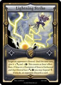Lightning Strike - Divine Champions: Snowshade - Elestrals card