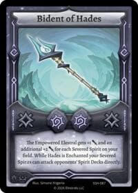 Bident of Hades - Divine Champions: Snowshade - Elestrals card