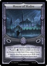 House of Hades - Divine Champions: Snowshade - Elestrals card