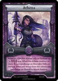 Athena - Divine Champions: Snowshade - Elestrals card