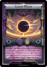 Lunar Phase - Solar Eclipse - Divine Champions: Snowshade - Elestrals card
